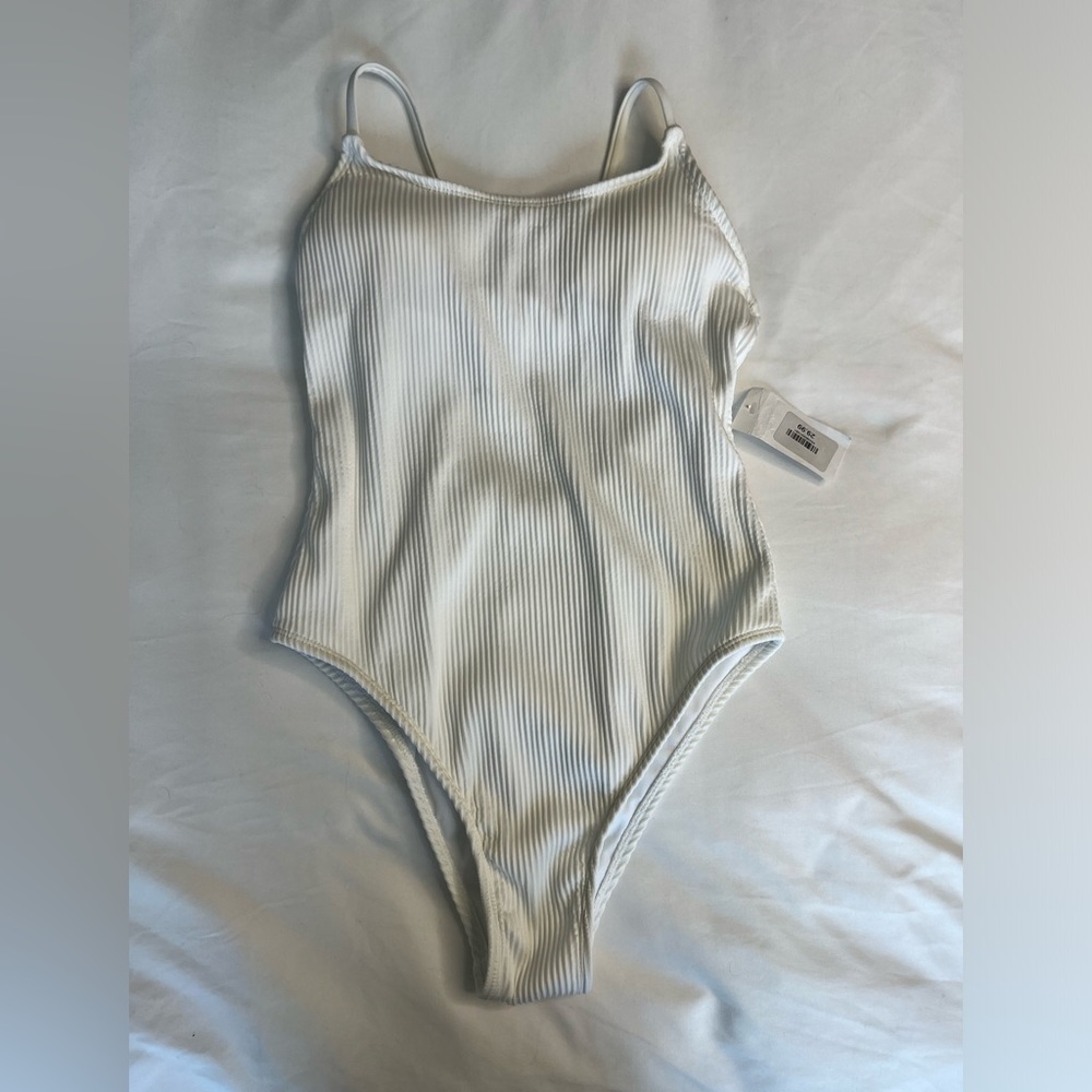 NWT Ribbed One-piece Swimsuit